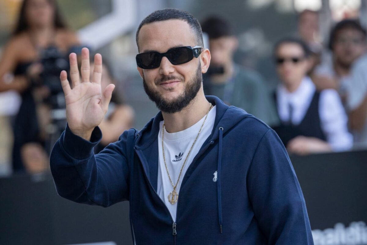 C. Tangana, a su llegada al Festival de Cine de San Sebastián para presentar el documental 'La guitarra flamenca de Yerai Cortés'