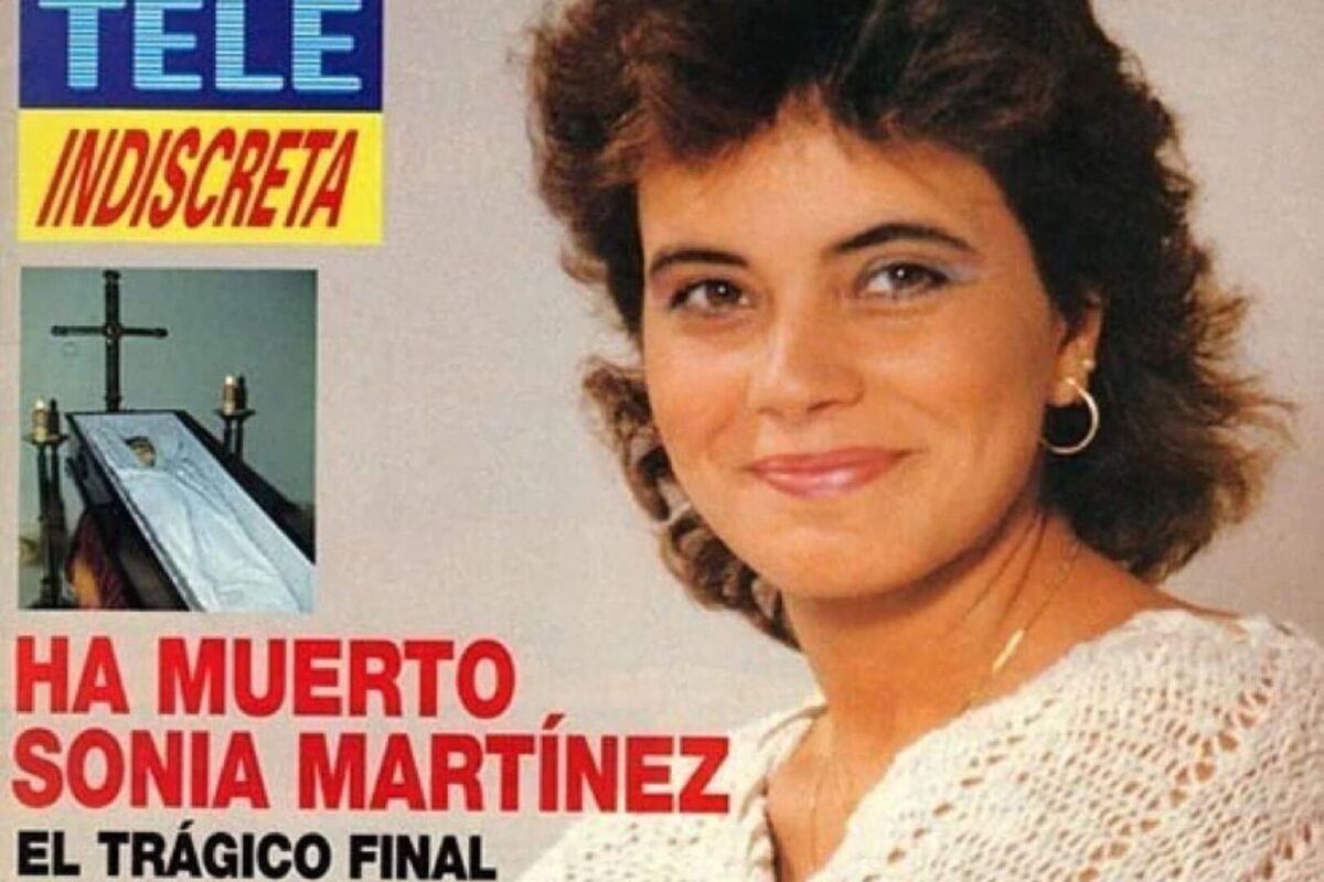 Sonia Martínez, la presentadora de televisión que murió hace 30 años