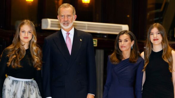 La Familia Real al completo en Oviedo