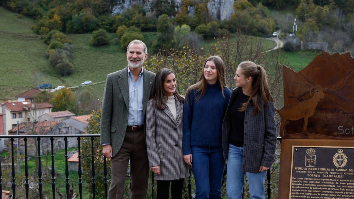 La Familia Real en Sotres, Concejo de Cabrales