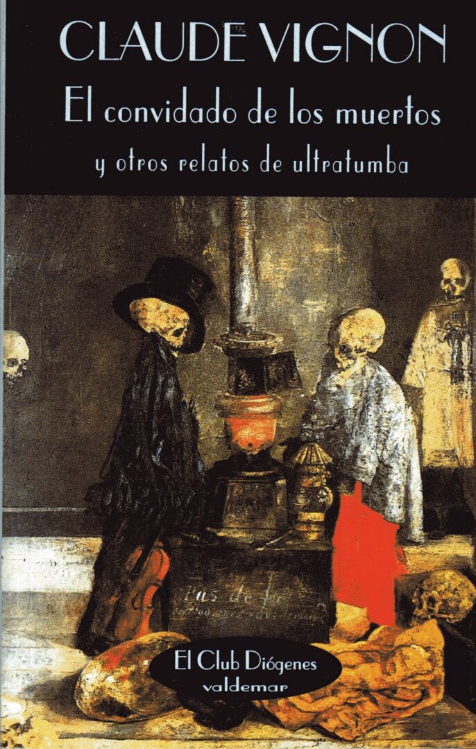 Portada de la edición española de los cuentos de miedo de Vignon, en la editorial Valdemar