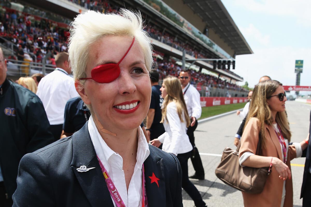 Maria de Villota en el Circuito de Barcelona-Catalunya