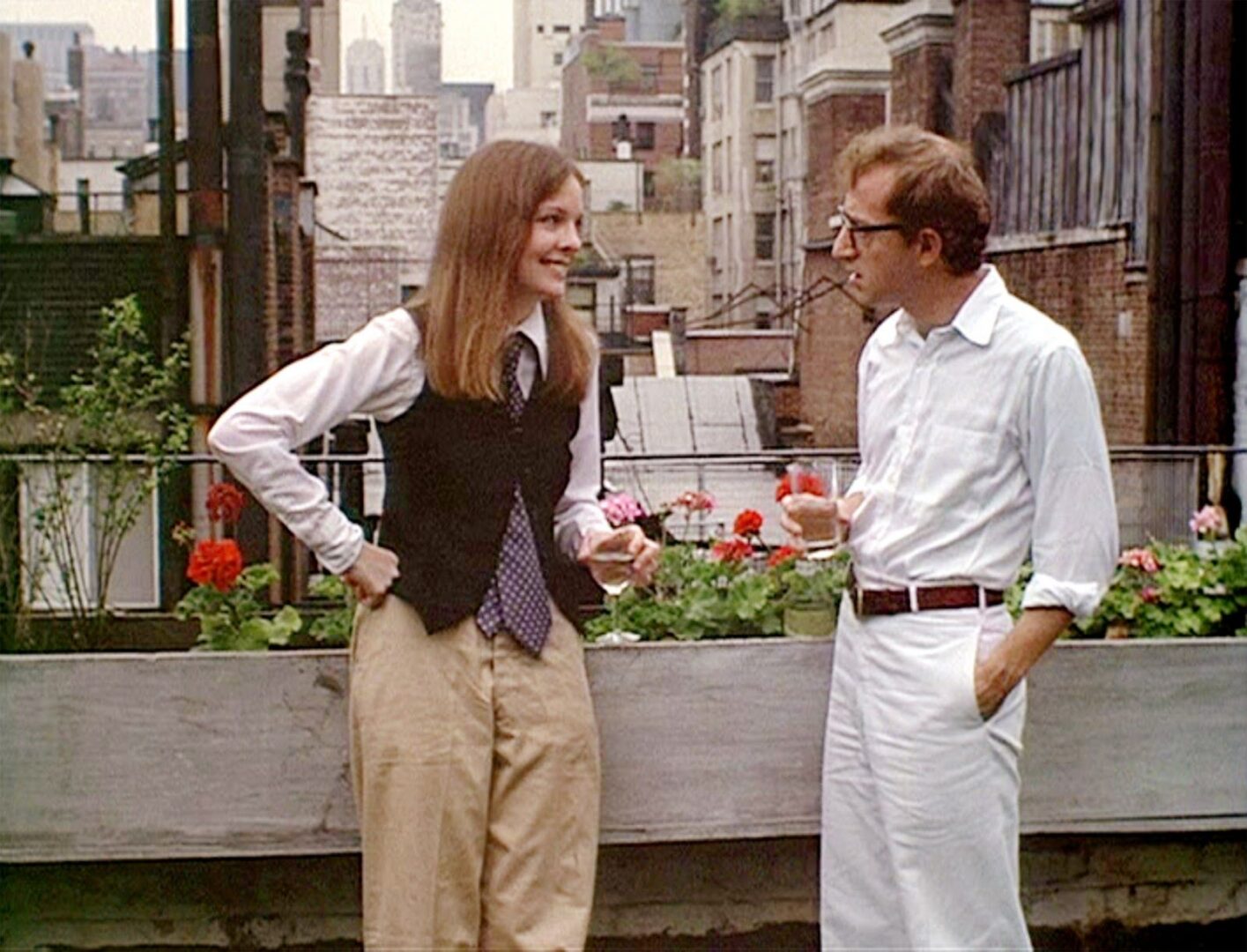 Diane Keaton y Woody Allen en 'Annie Hall' (1977)