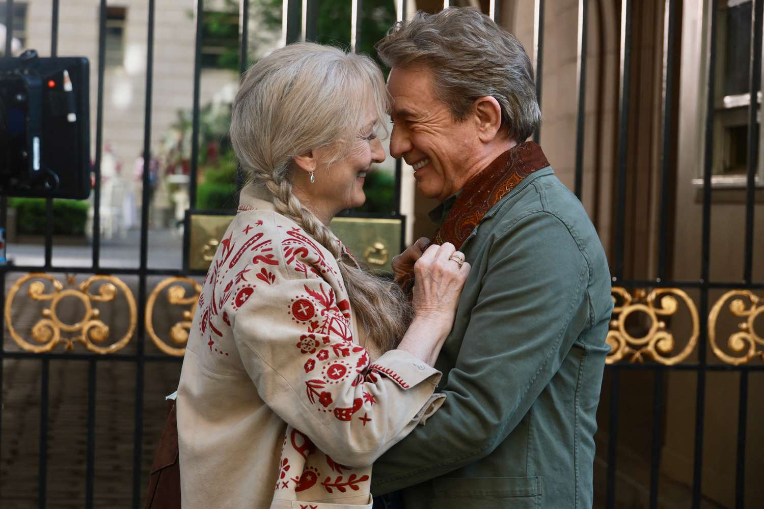 Meryl Streep y Martin Short en una escena de 'Sólo asesinatos en el edificio'