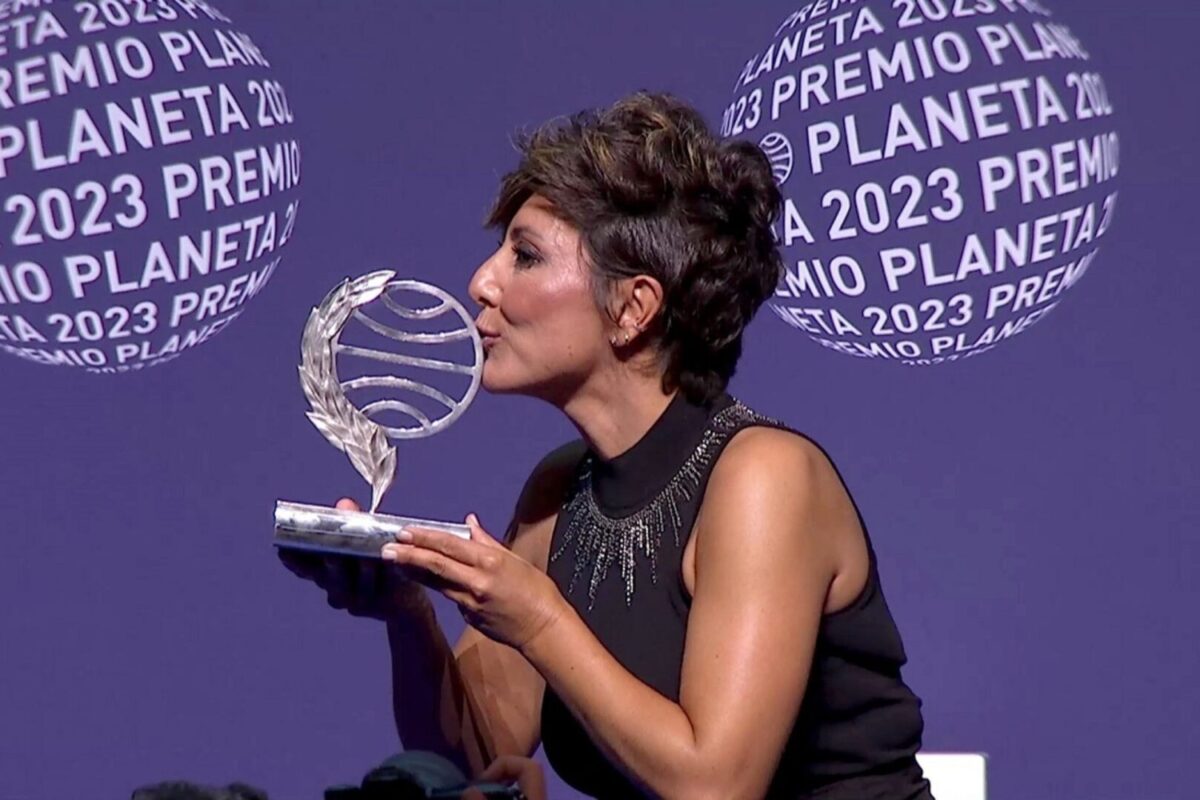 Sonsoles Ónega fue la ganadora del Premio Planeta de Novela 2024