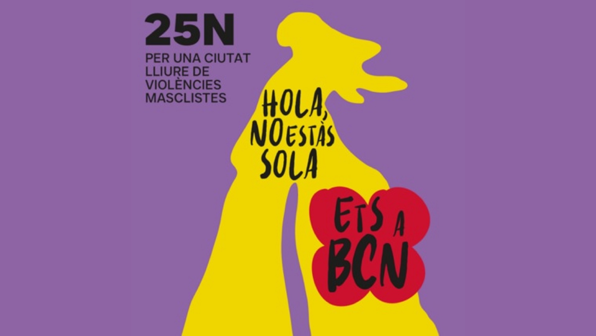 Manifestación del 25N Barcelona: horario y recorrido de la marcha contra la violencia machista