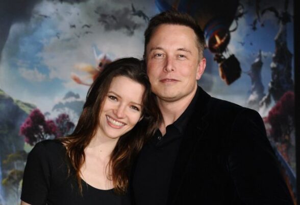 Elon Musk y su segunda mujer, Talulah Riley