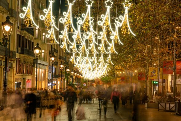 Luces de Navidad en Barcelona - Sociedad