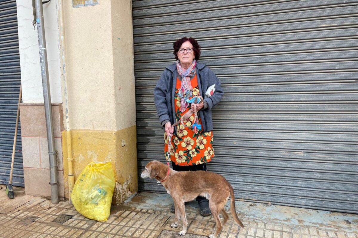 María José Serrano, conocida como Pepa, logró salvar la vida en la DANA de Valencia