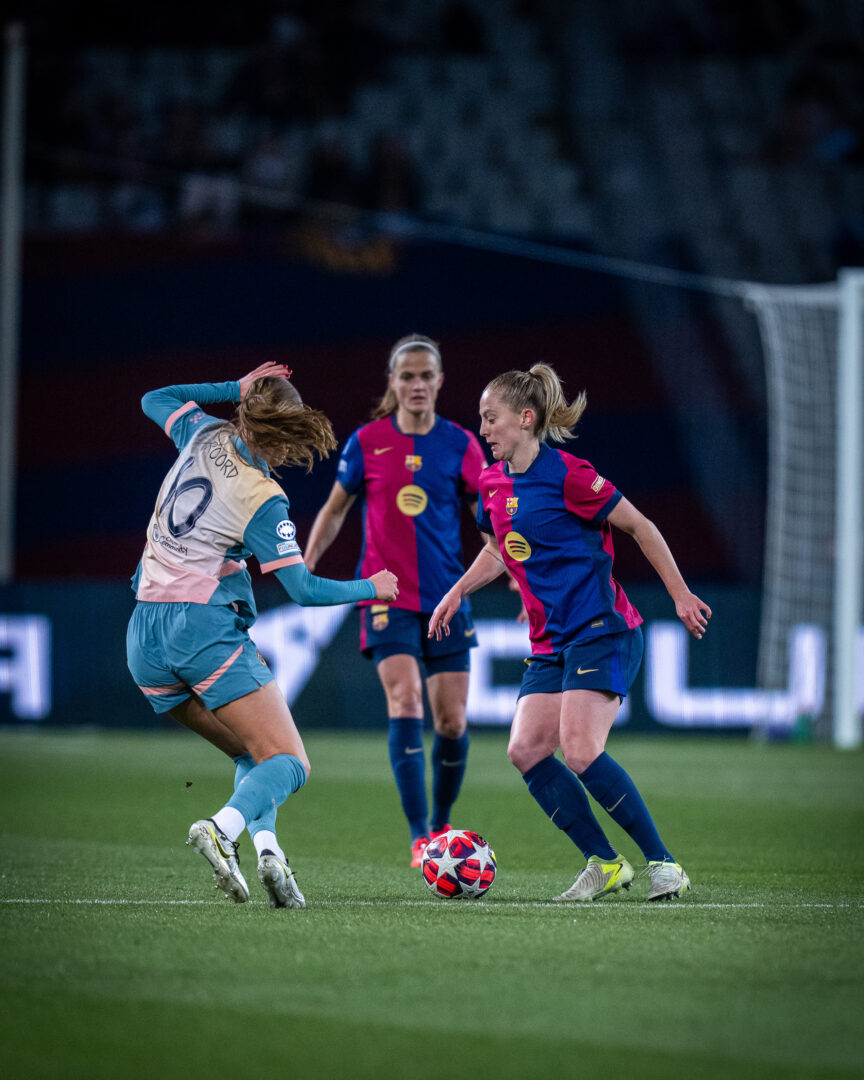 Alexia Putellas contra el Manchester City