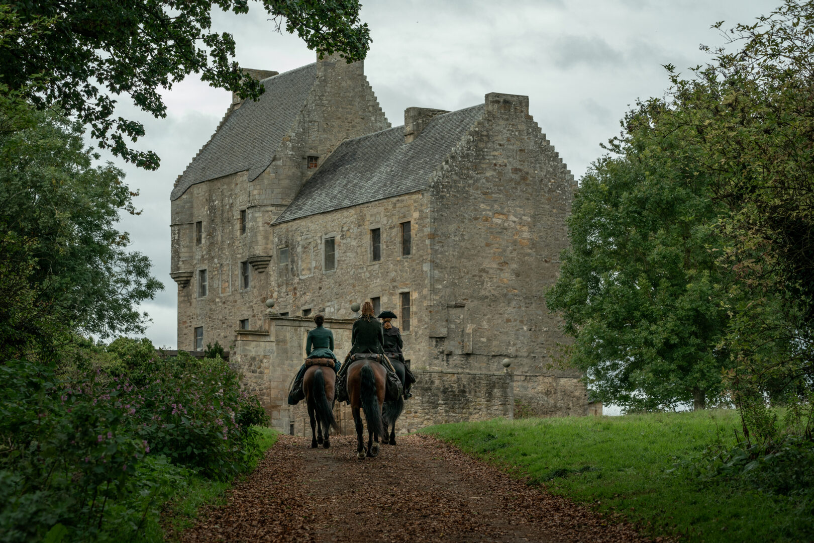 Castillo de Doune, uno de los lugares más reconocibles donde se rodó la serie 'Outlander'