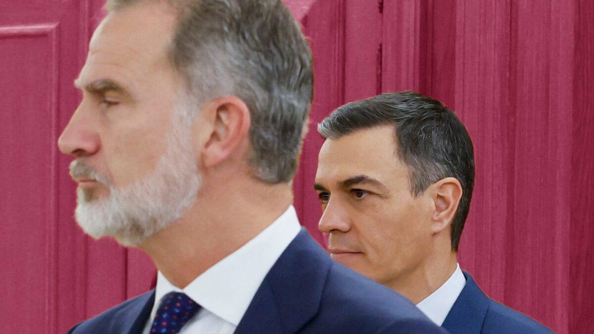 Felipe VI y Pedro Sánchez en la cumbre de presidentes