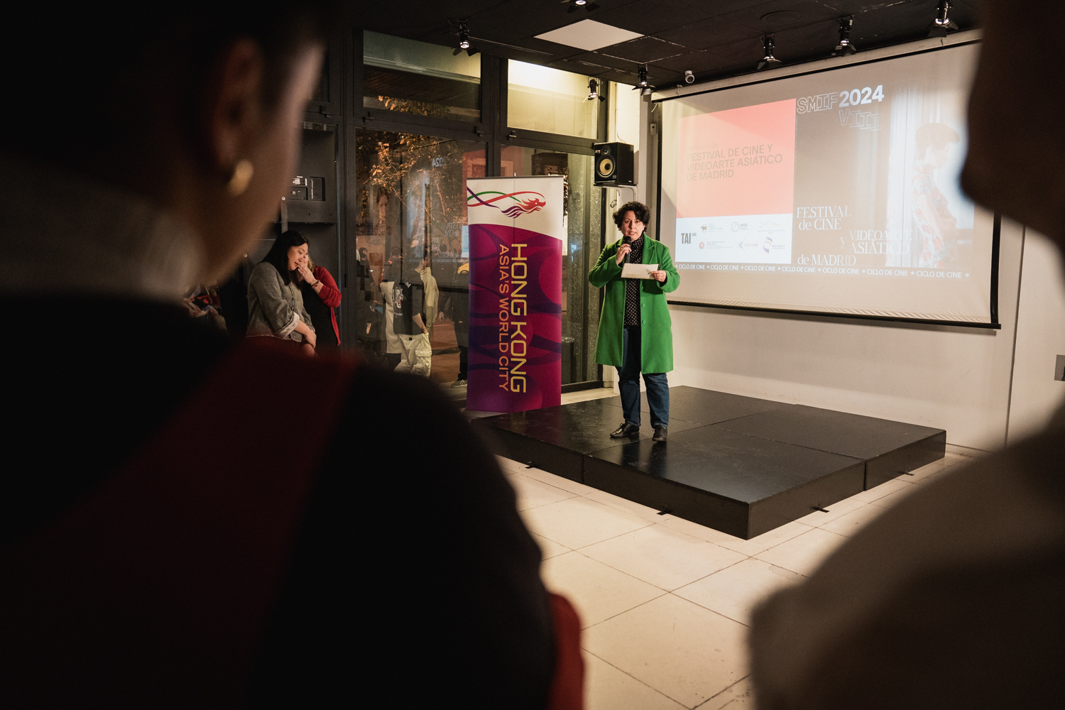 Susana Sanz, directora SMIFest, en la inauguración del evento