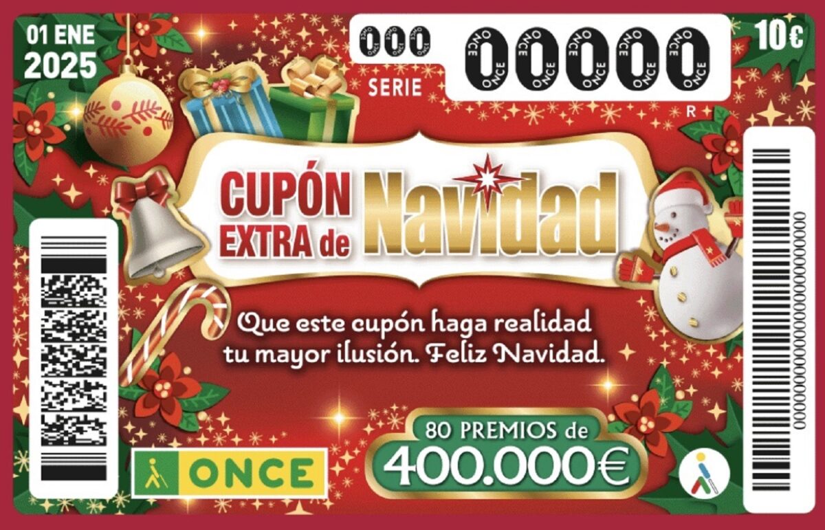 Cupón Extra de Navidad 2025 - Sociedad