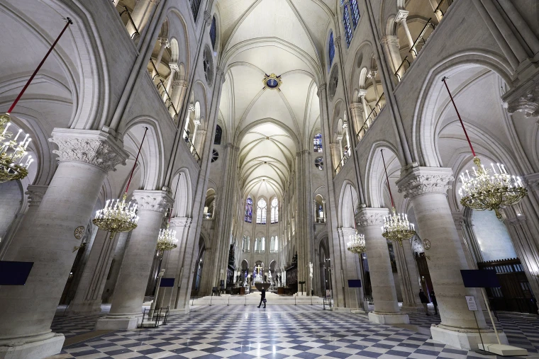 El Estado francés la logrado reconstruir Notre Dame en apenas cinco años