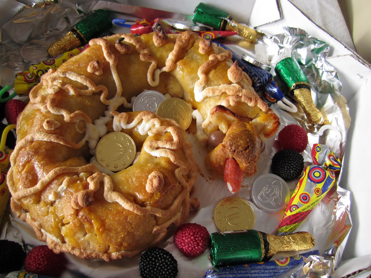 Receta de Casca de Reis, el roscón de reyes valenciano