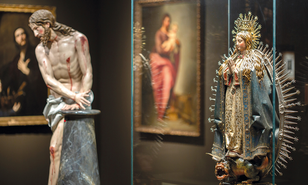 Exposición 'Darse la mano. Escultura y color en el Siglo de Oro', en el Museo del Prado