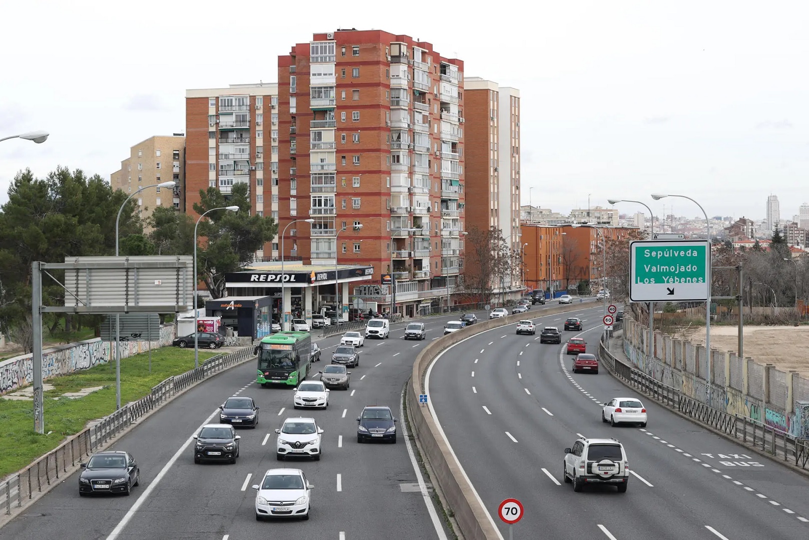 Madrid va a sufrir una de las rachas de lluvia más largas de su historia