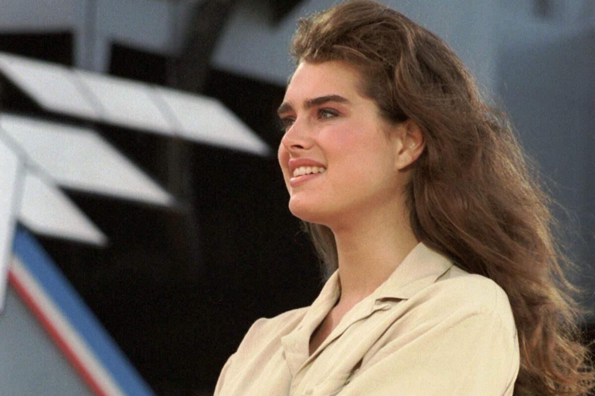 Brooke Shields en Pensacola en 1986