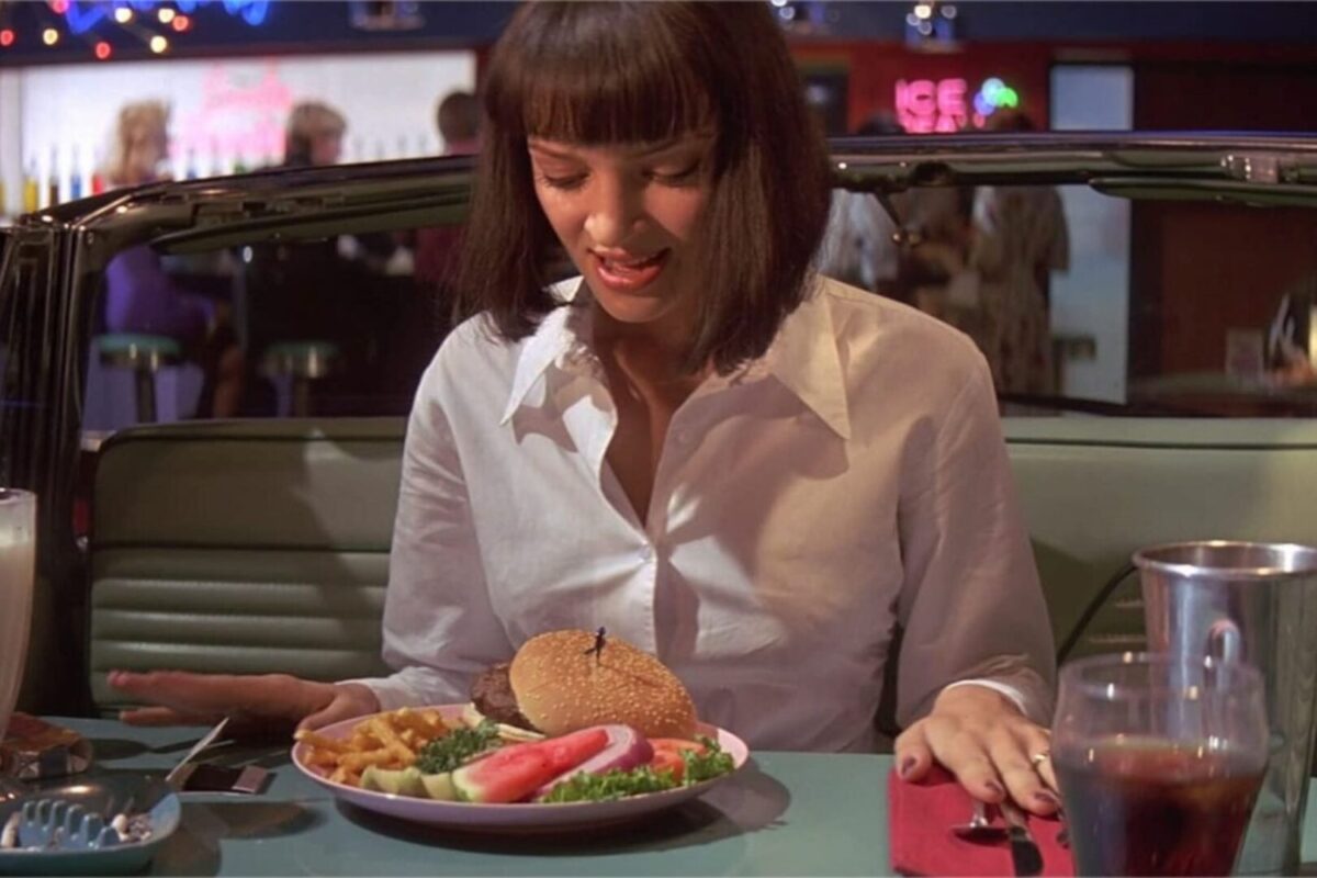 Uma Thurman en el papel de Mia Wallace en 'Pulp fiction'