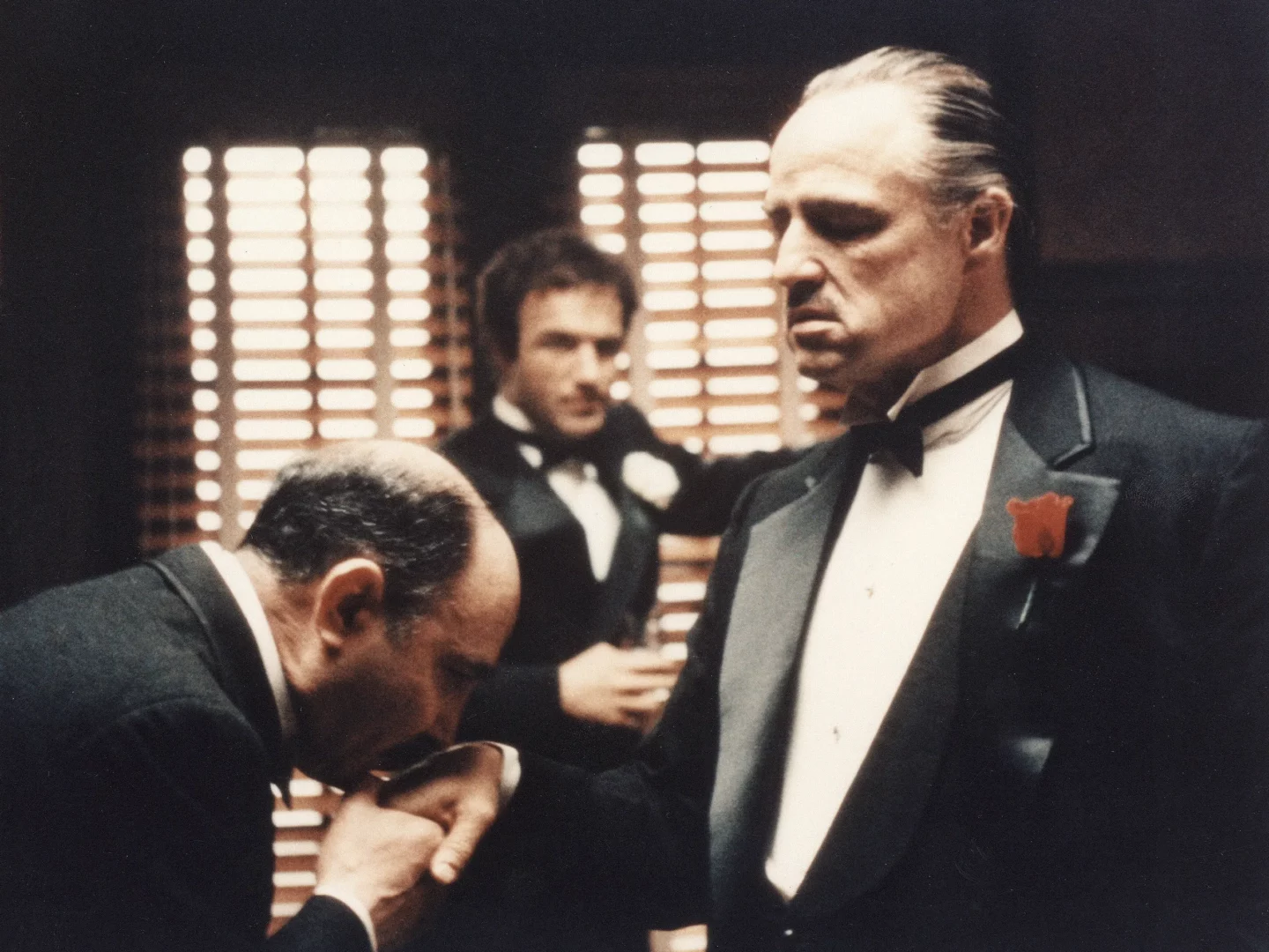 'El Padrino', dirigida por Francis Ford Coppola  y protagonizada por Marlon Brando