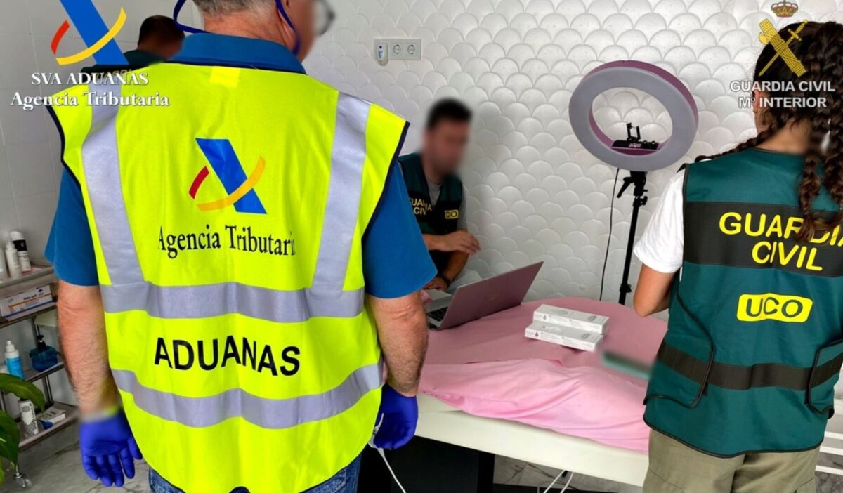 Operación ‘Botul/Kalopsia contra clínicas de medicina estética.