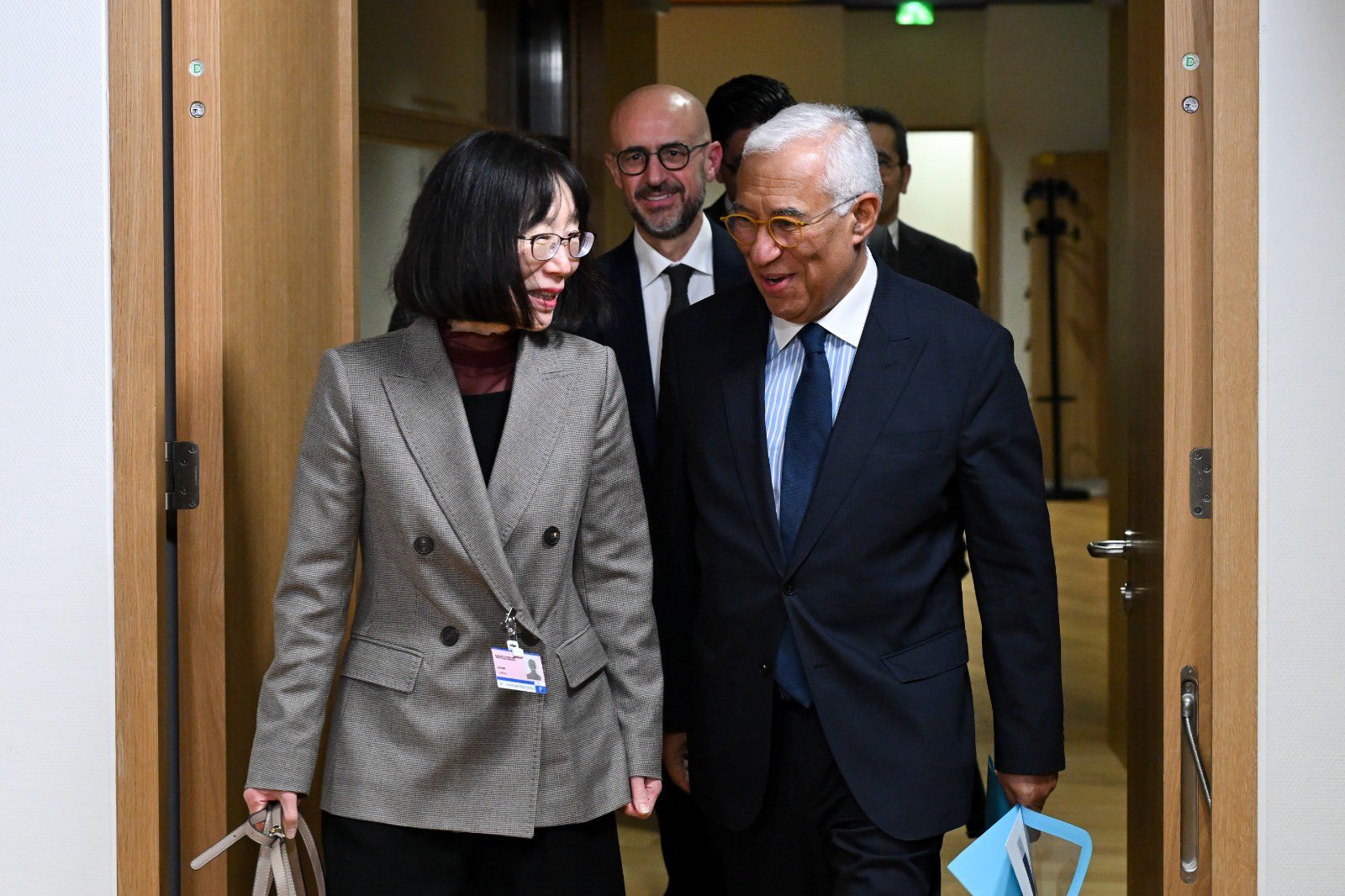 António Costa recibe en Bruselas a la jueza japonesa Tomoko Akane, presidenta de la CPI