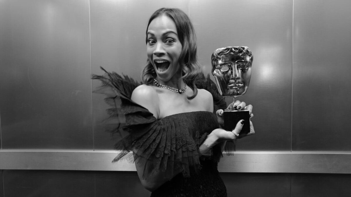 La película 'Emilia Pérez' ha ganado dos Premios BAFTA: mejor película de habla no inglesa y mejor actriz de reparto para Zoe Saldaña